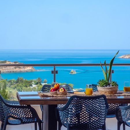 圣尼古拉奥斯Thea Panoramic Sea View公寓 外观 照片